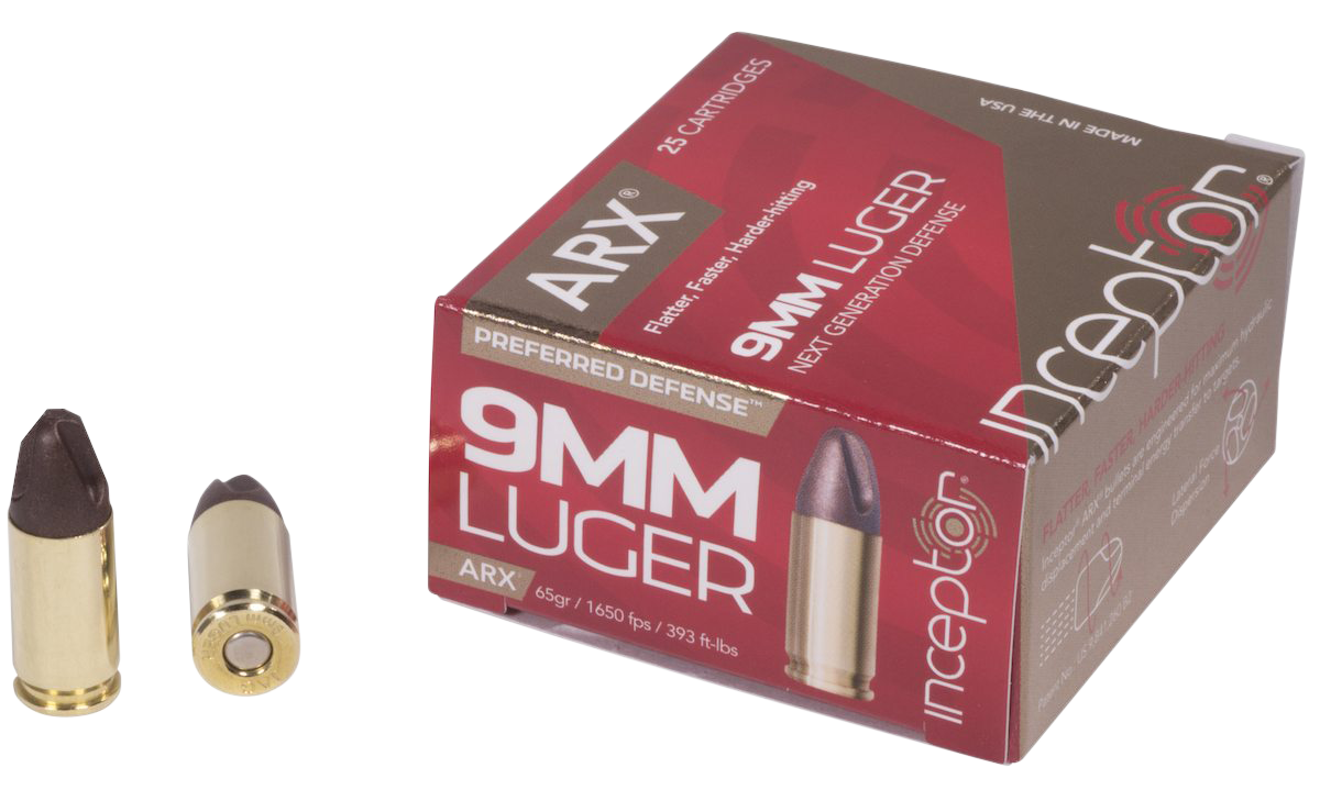 INCEPTOR PREFERRED DEFENSE HANDGUN AMMO