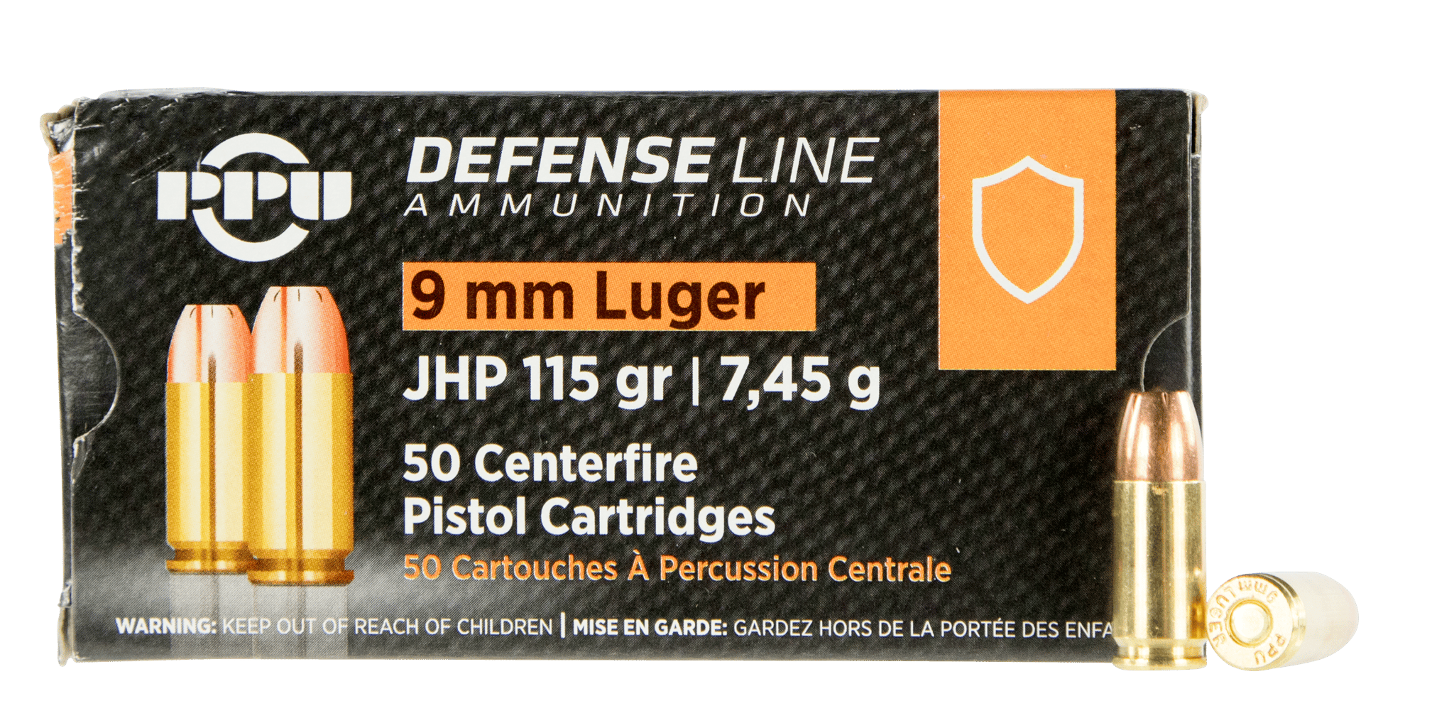 PPU DEFENSE HANDGUN AMMO