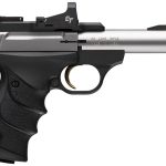 Browning Buck Mark Micro Bull Stainless .22 LR 4" Barrel 10-Rounds w/ Crimson Trace Red Dot