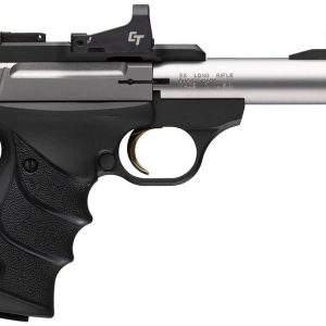 Browning Buck Mark Micro Bull Stainless .22 LR 4" Barrel 10-Rounds w/ Crimson Trace Red Dot