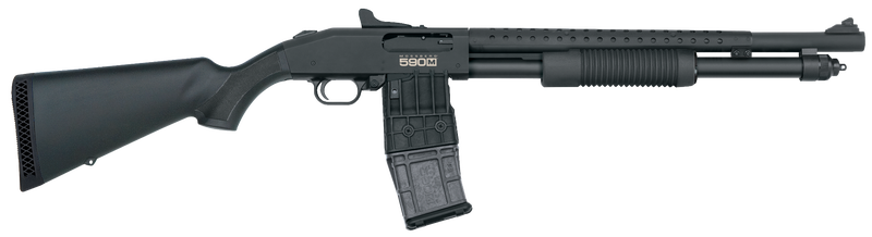 Mossberg 590M Mag Fed Shotgun 12 Gauge 18.5" 10-Round