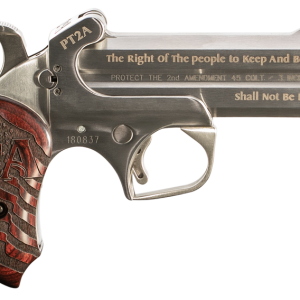 Bond Arms PT2A-Protect the 2nd Amendment Stainless .45LC/.410Ga  4.25" Barrel 2-Rounds