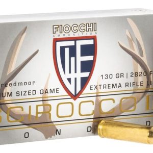 Fiocchi Scirocco II 6.5 Creedmoor 130 Grain 20-Rounds