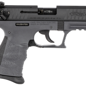 Walther P22Q Tungsten .22 LR 3.42" Barrel 10-Rounds Manual Safety
