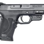 Smith and Wesson M&P9 Shield EZ with Crimson Trace Laserguard 9mm 3.6" 8-Round No Thumb Safety