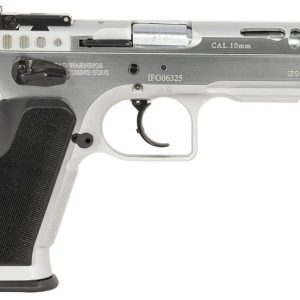 Tanfoglio Defiant Stock Master Chrome 10mm 4.75" Barrel 13-Rounds