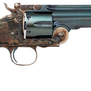 Taylors and Co Schofield Top Break Walnut .44-40 7" Barrel 6-Rounds with Color Case Hardened Steel