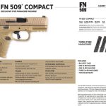 FN 509 Compact Flat Dark Earth 9mm 3.7" Barrel 24-Rounds 5 Mag Bundle