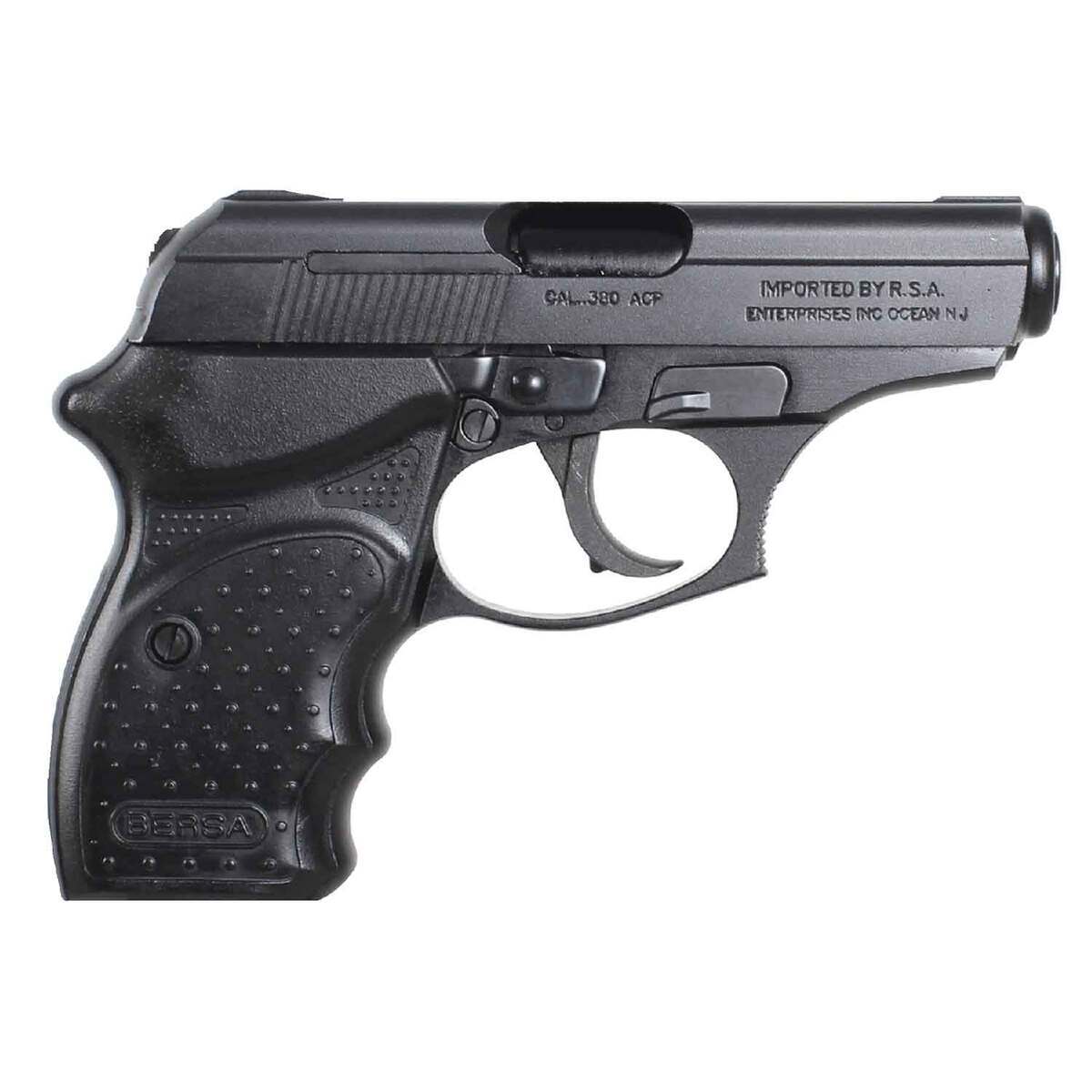 Bersa Thunder 380 CC Auto (ACP) 3.5in Matte Black Pistol - 8+1 Rounds