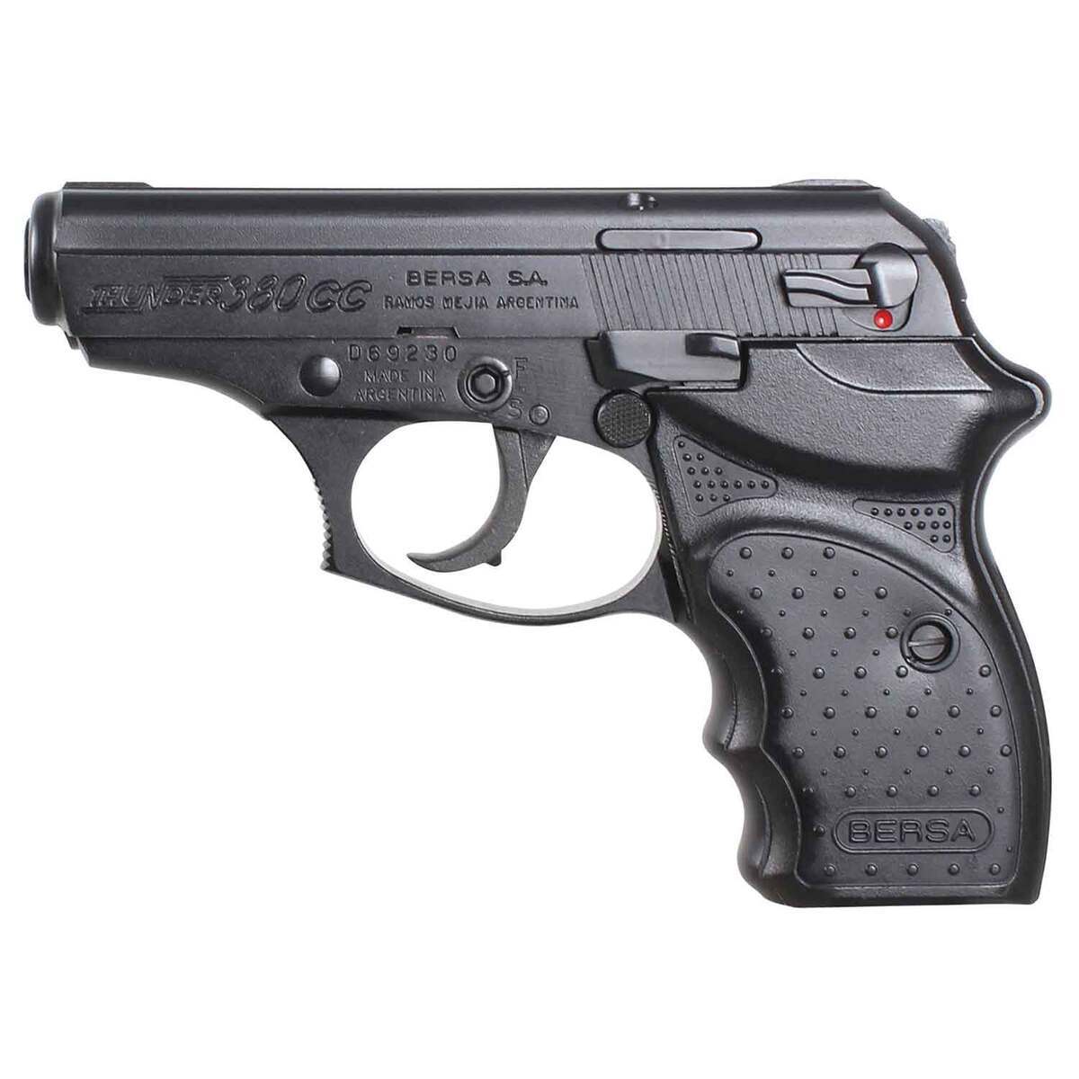 Bersa Thunder 380 CC Auto (ACP) 3.5in Matte Black Pistol - 8+1 Rounds - Image 2