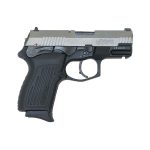 Bersa TPR9C Compact 9mm Luger 3.25in Silver/Black Pistol - 13+1 Rounds