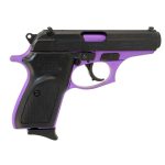Bersa Thunder 380 Auto (ACP) 3.5in Black/Purple Pistol - 8+1 Rounds