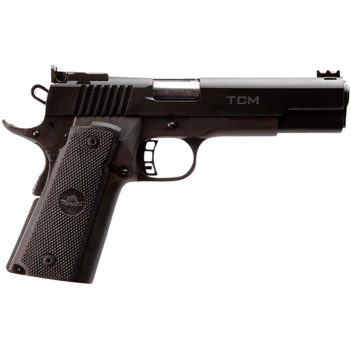Rock Island Armory TCM Standard FS 22 TCM 5in Black Parkerized Pistol - 10+1 Rounds
