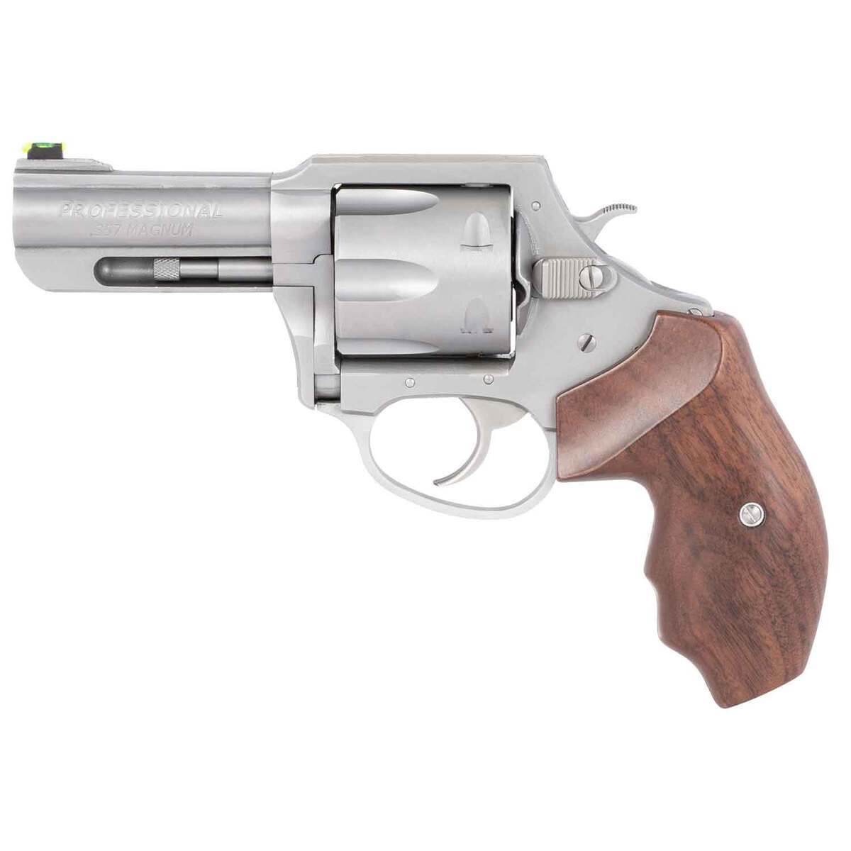 Charter Arms Professional 357 Magnum 3in Stainless Revolver - 6 Rounds - Image 2