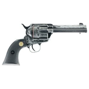 Chiappa SAA 1873 22 Long Rifle 4.75in Antiqued Revolver - 6 Rounds - Handguns - Miami Shooters Supply