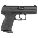 HK P2000 40 S&W 3.66in Black Pistol - 10+1 Rounds
