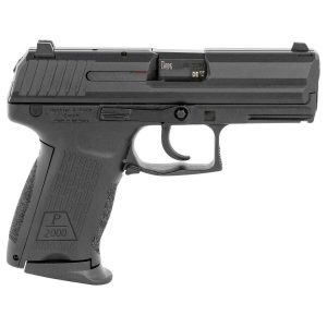 HK P2000 40 S&W 3.66in Black Pistol - 10+1 Rounds