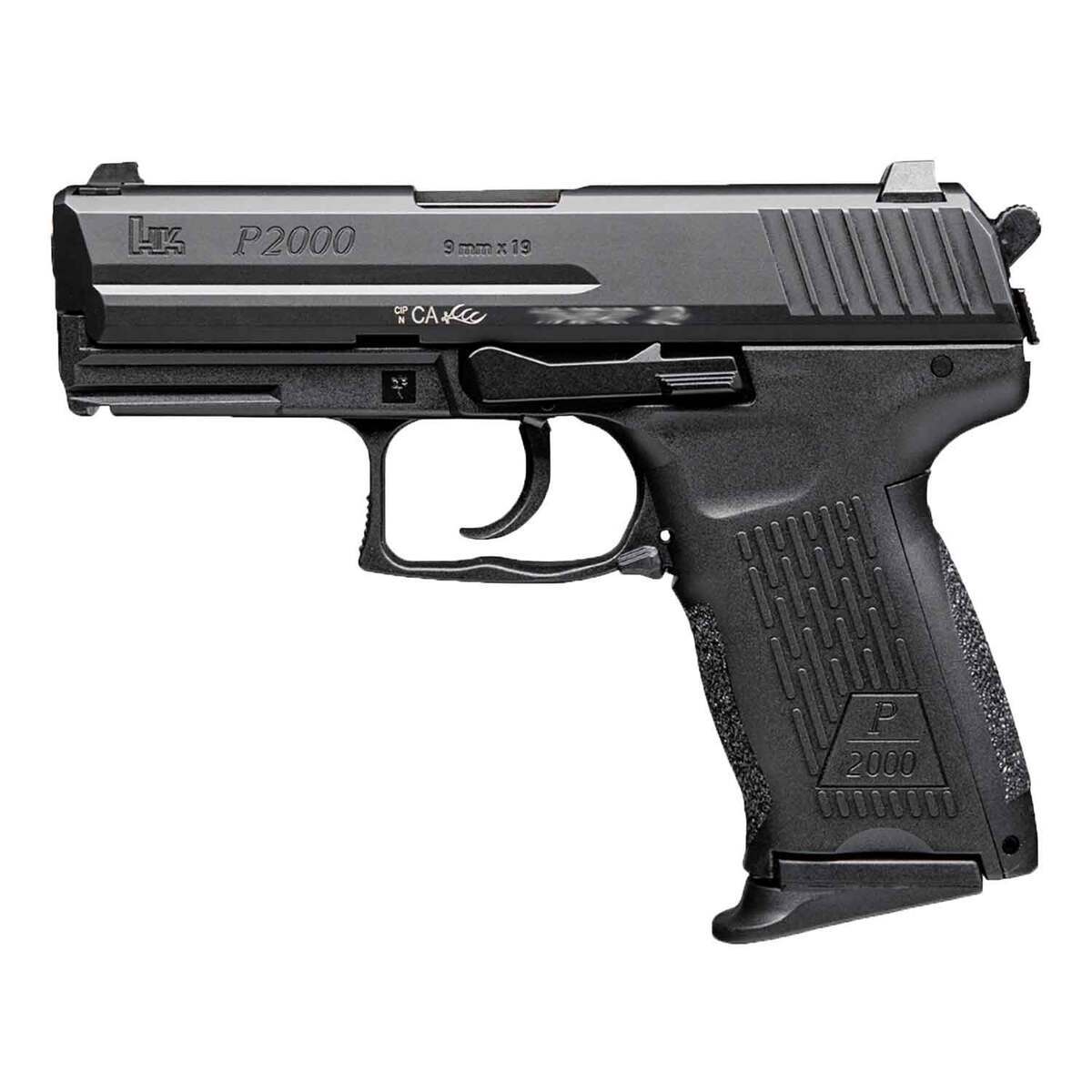 HK P2000 V3 9mm Luger 3.66in Black Pistol - 10+1 Rounds - Image 2