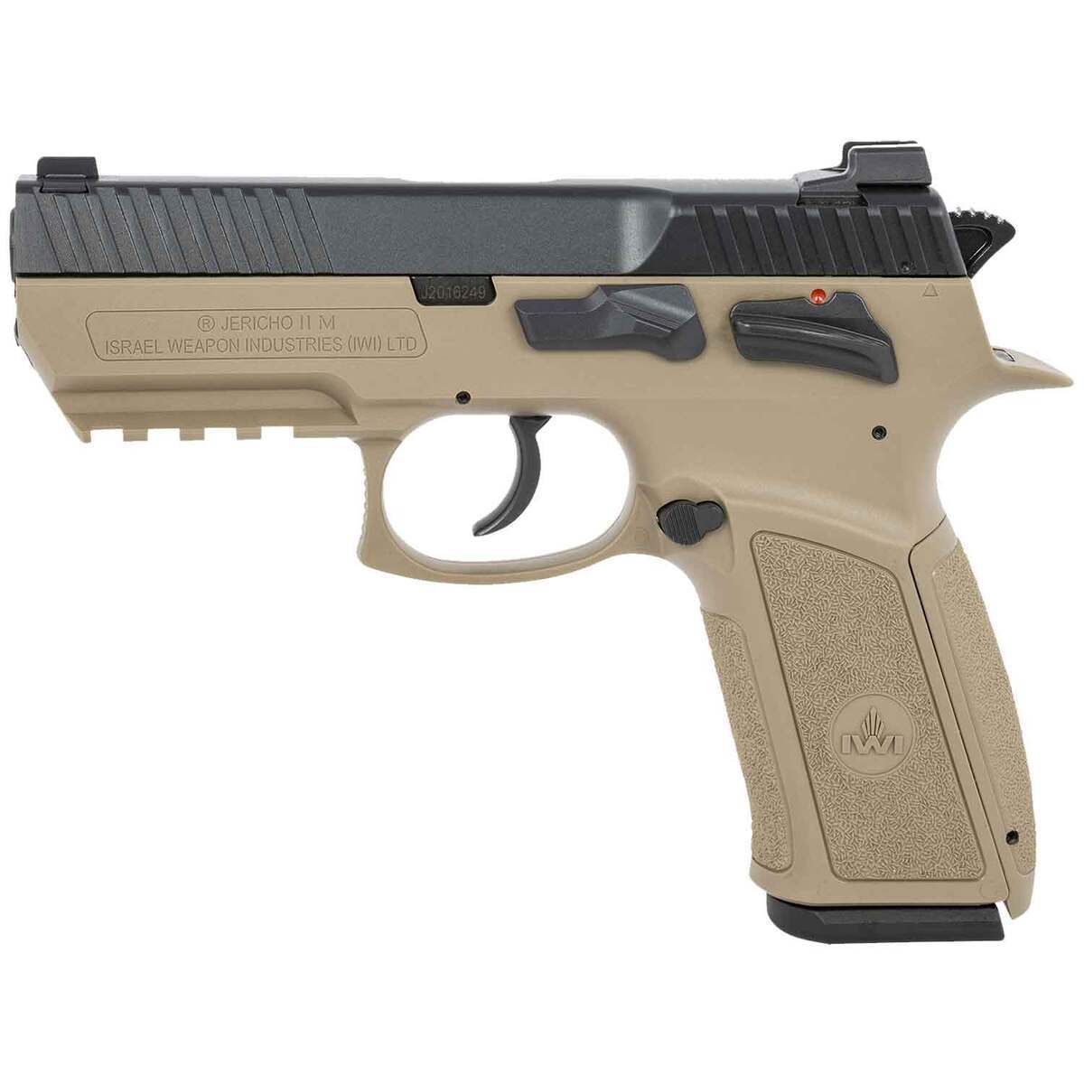 IWI Jericho 941 Enhanced 9mm Luger 3.8in Flat Dark Earth Pistol - 17+1 Rounds - Image 2