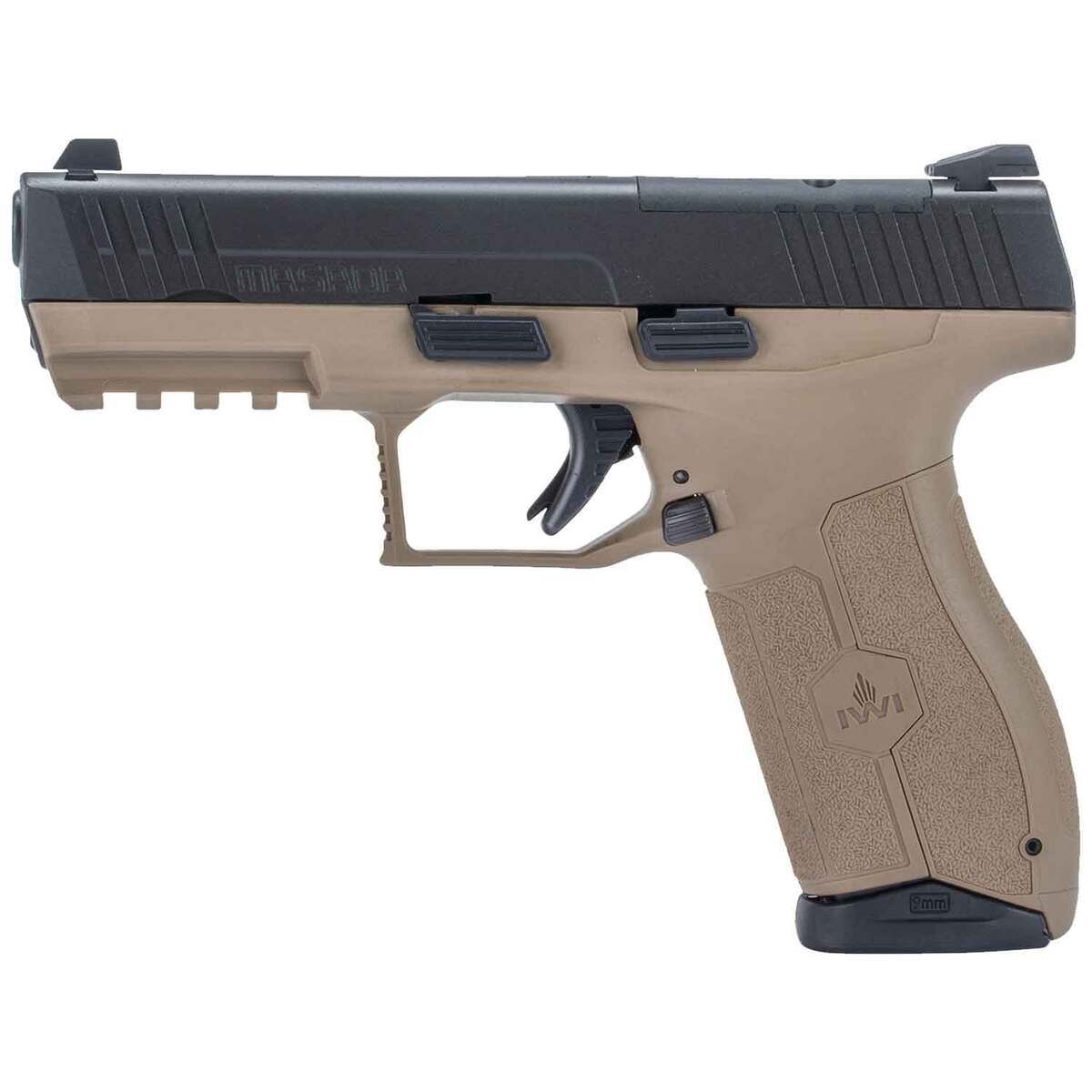 IWI MASADA 9mm Luger 4.1in Flat Dark Earth Pistol - 17+1 Rounds - Image 2