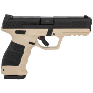 SAR USA SAR9 Mete Safari 9mm Luger 4.5in Tan Pistol - 17+1 Rounds