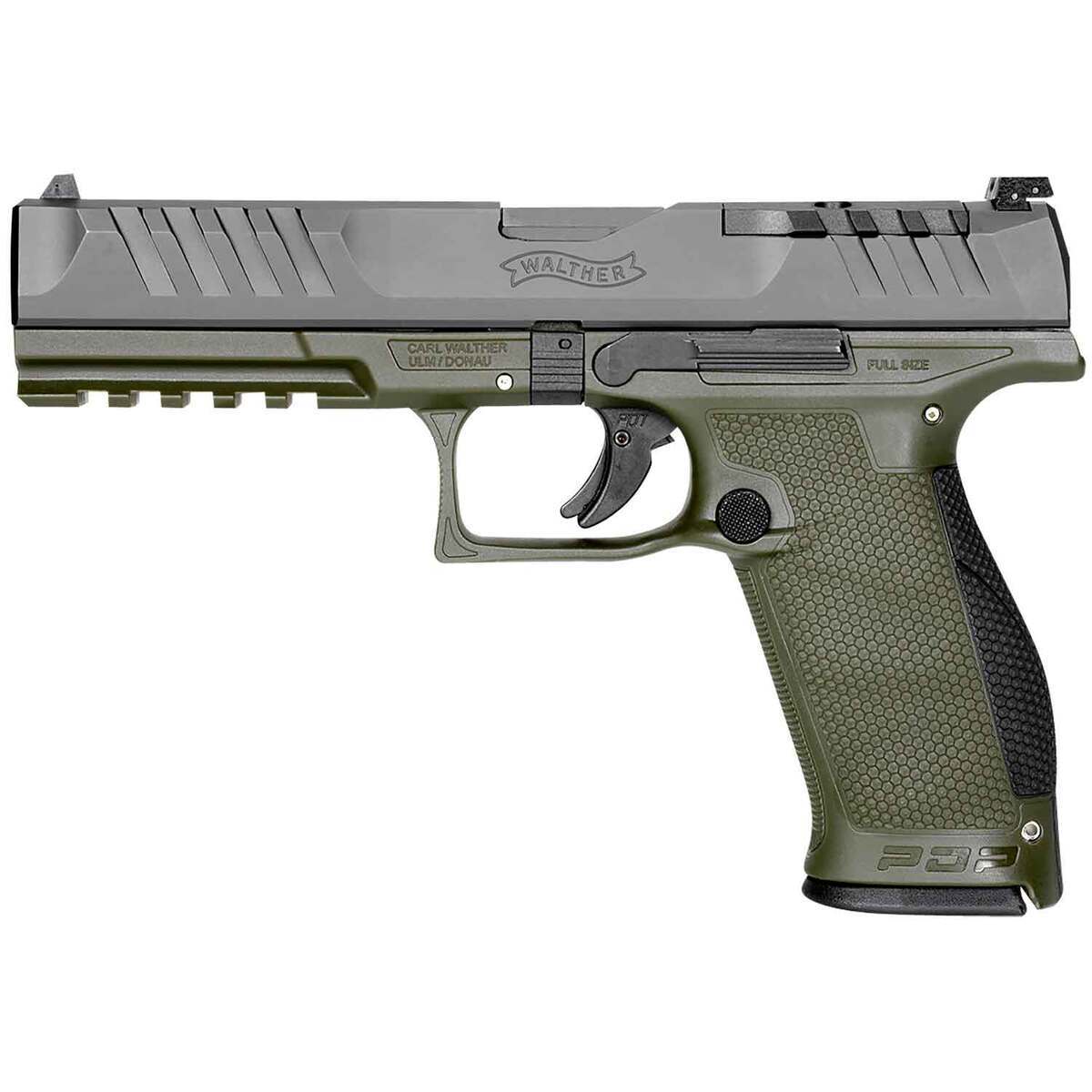 Walther PDP 9mm Luger 5in Green / Black Pistol - 18+1 Rounds - Image 2