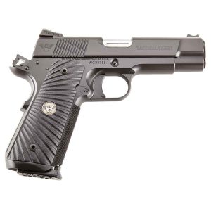 Wilson Combat 1911 Commander Tactical Carry 9mm Luger 4.25in Black Armor-Tuff Pistol - 8+1 Rounds
