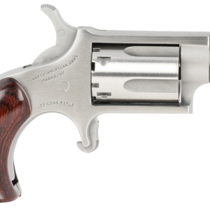 North American Arms Mini Revolver Stainless .22LR 1.125" Barrel 5-Round Boot Grip