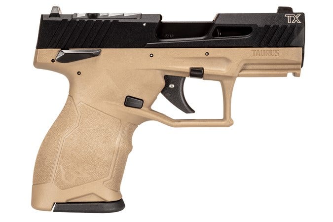 Taurus TX22 Compact Flat Dark Earth .22 LR 3.5" Barrel 10-Rounds 2 Mags