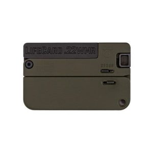 Trailblazer Firearms LifeCard OD Green .22 Mag 2.5" Barrel 1-Rounds