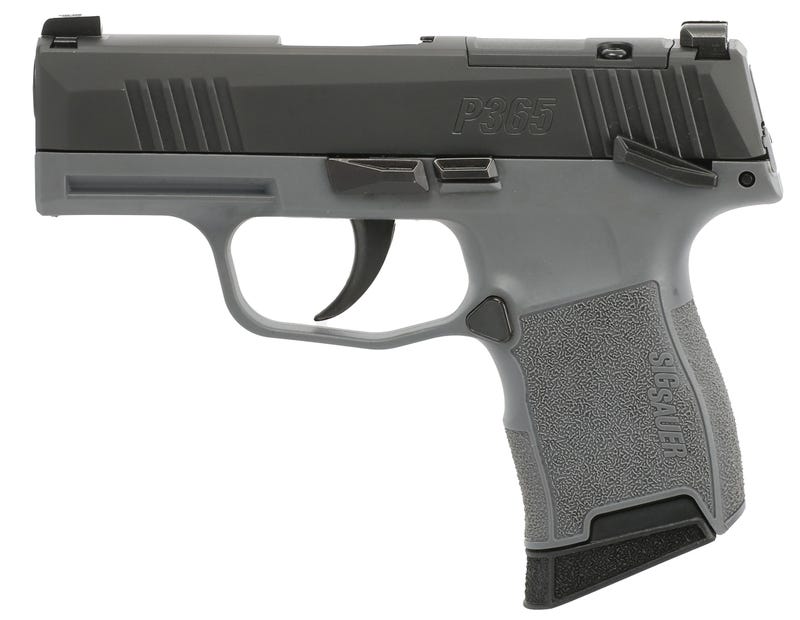 Sig Sauer P365 Grey 9mm 3.1" Barrel 10-Rounds Manual Safety Optics Ready