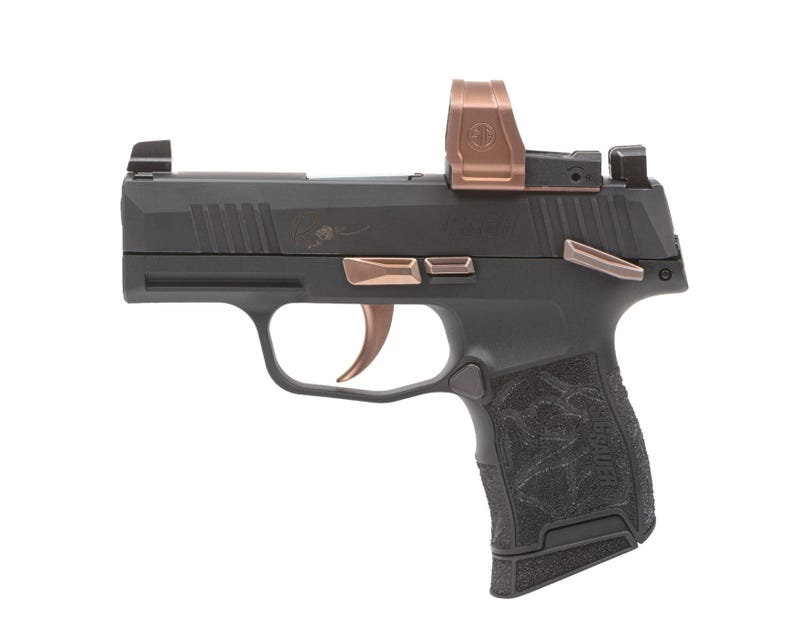 Sig Sauer P365 Rose Black / Rose .380 ACP 3.1" Barrel 10-Rounds w/ ROMEO Zero Elite