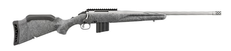 Ruger American Rifle Gen2 Grey Splatter .22 ARC 20" Barrel 10-Rounds