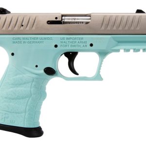 Walther CCP M2 Angel Blue / Stainless .380 ACP 3.54" Barrel 8-Rounds Adjustable Rear Sight