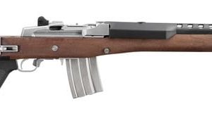Ruger Mini-14 Tactical Walnut / Stainless / Black 5.56 18.5" Barrel 20-Rounds