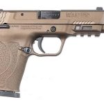 Smith & Wesson M&p Shield 9mm Luger (9x19 Para) 3.6 Barrel 8 Rounds Midnight Bronze
