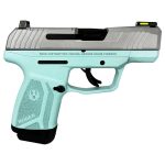 Ruger Max-9 Pro 9mm Luger (9x19 Para) 3.2 Barrel 12 Rounds Tiffany Blue