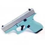 Glock G42 .380 Acp 3.25 Barrel 6 Rounds Robin's Egg Blue