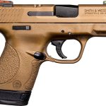 Smith & Wesson M&p9 Shield 9mm Luger (9x19 Para) 3.1 Barrel  Burnt Bronze Cerakote