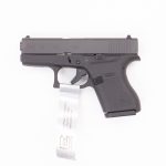 Glock G43 Rebuilt 9mm Luger (9x19 Para) 3.4 Barrel 6 Rounds Black Polymer