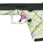Great Lakes Firearms Striker 9mm Luger (9x19 Para) 4" Barrel 15 Rounds White Splatter