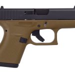 Glock G42 Fde .380 Acp 3.3 Barrel 6 Rounds