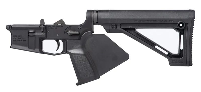 Aero Precision M4E1 Featureless Complete Lower 5.56 w/ Fixed Stock