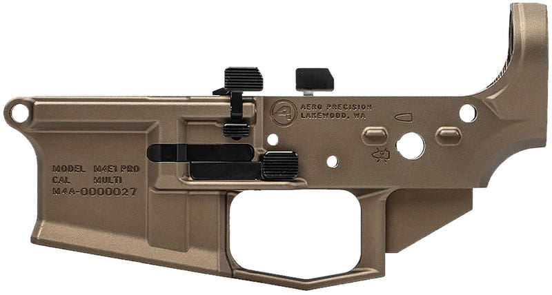 Aero Precision M4E1 PRO Lower Kodiak Brown 5.56