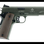 American Tactical  1911 Pistol OD Green .22 LR 5" Barrel 10-Rounds Double Diamond Walnut Grip