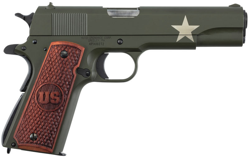 Auto-Ordnance 1911 Tanker OD Green .45 ACP 5" Barrel 7-Rounds