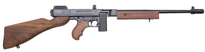 Auto-Ordnance Thompson 1927A-1 Deluxe Blued / Walnut .45 ACP 16.5-inch 10Rds