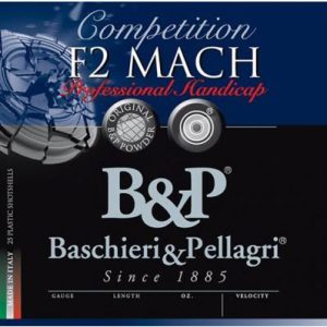 B&P F2 Mach Professional Handicap 12 GA #9 Shot 7/8 oz 25-Rounds 2.75"