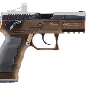 B&T Mark II Burnt Bronze 9mm 4.3" Barrel 17-Rounds