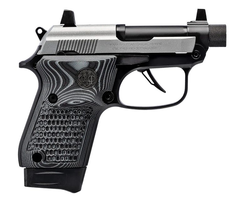 Beretta 20X Bobcat Black/Inox .22 LR 2.8" Barrel 8-Rounds